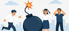 Bomb about to explode Icon