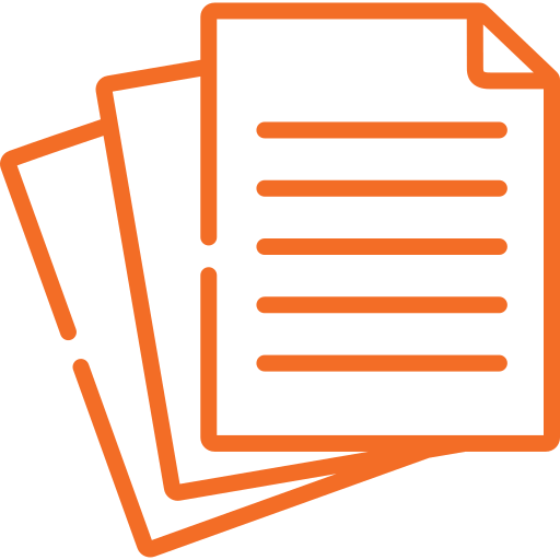 Office document icon representing Word, Excel, PDF recovery from RAID